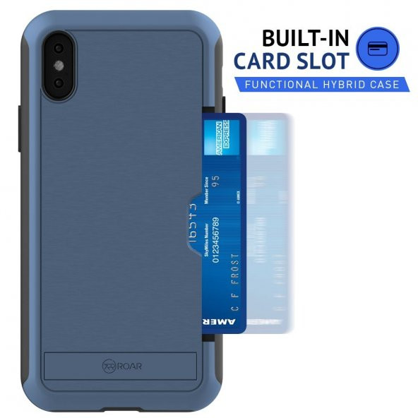 Teleplus ROAR iPhone 6 Awesome Hyrbid Kartlıklı Standlı Kapak Kılıf  + Nano Ekran Koruyucu - 4