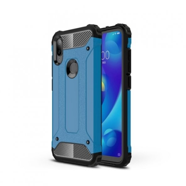 Teleplus Xiaomi Mi Play Kılıf Çift Katmanlı Tank Kapak   + Tam Kapatan Cam - 11