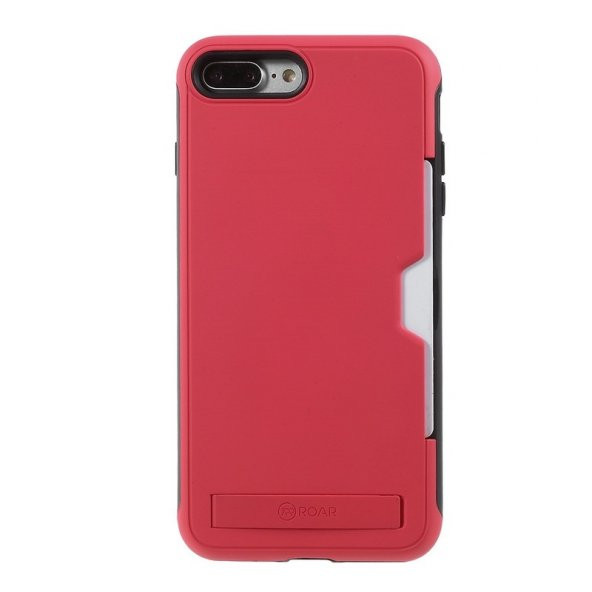 Teleplus ROAR iPhone 6 Awesome Hyrbid Kartlıklı Standlı Kapak Kılıf  + Nano Ekran Koruyucu - 9