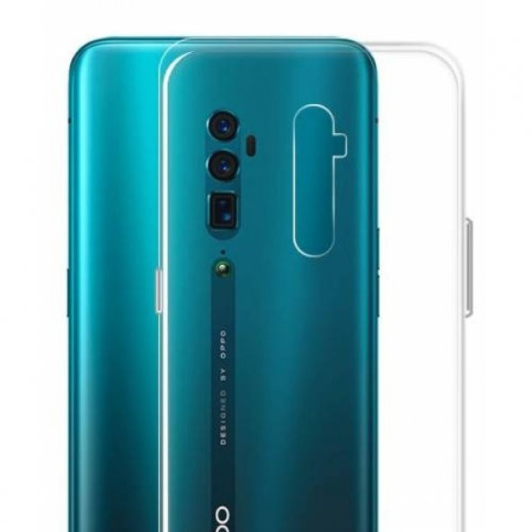 Teleplus Oppo Reno 10x Zoom Kılıf Silikon + Nano Ekran Koruyucu - 2