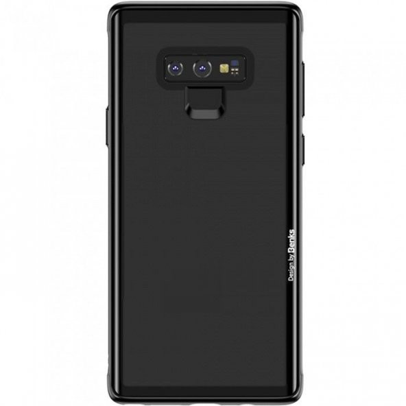 Teleplus Benks Samsung Galaxy Note 9 Kılıf Shiny Cam Craft Sert Kapak  + Full Yapışan Cam