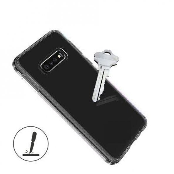 Teleplus Benks Samsung Galaxy S10 Kılıf Magic Kristal Sert Kapak  + Tam Yapışan Cam - 2