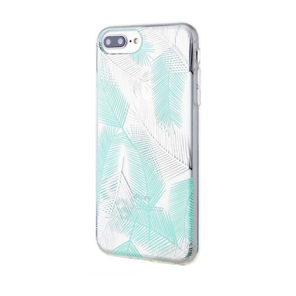 Teleplus Roar iPhone 7 Plus Kılıf Gel Tpu Color Silikon  + Nano Ekran Koruyucu - 5