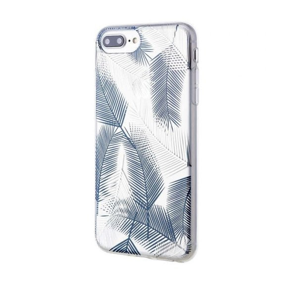 Teleplus Roar iPhone 7 Plus Kılıf Gel Tpu Color Silikon  + Nano Ekran Koruyucu - 7