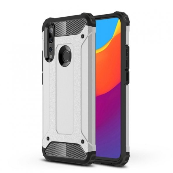 Teleplus Huawei P Smart Z Kılıf Çift Katmanlı Tank Kapak - 5