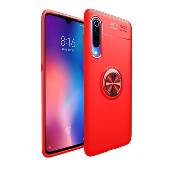 Teleplus Xiaomi Mi A3 Kılıf Ravel Yüzüklü Silikon - 4
