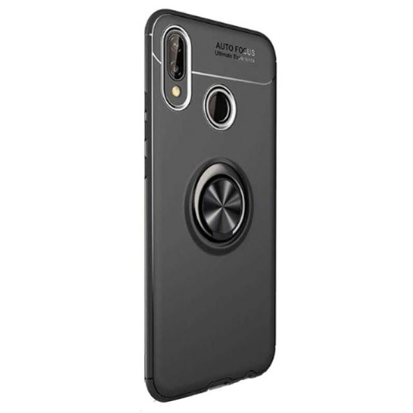 Teleplus Samsung Galaxy A10s Kılıf Ravel Yüzüklü Silikon   + Nano Ekran Koruyucu - 1