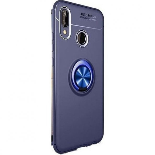 Teleplus Samsung Galaxy A20s Kılıf Ravel Yüzüklü Silikon   + Tam Kapatan Cam - 9