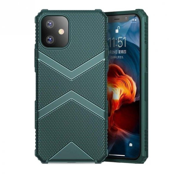 Teleplus iPhone 11 Pro Max Kılıf Defence Tank Kapak  + Nano Ekran Koruyucu - 5