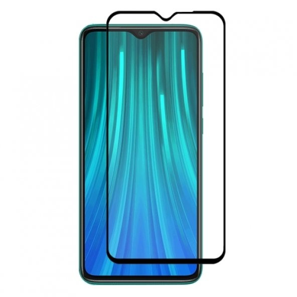 Teleplus Xiaomi Redmi Note 8 Kılıf Darbe Korumalı Silikon  + Tam Kapatan Cam - 2