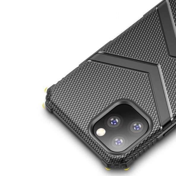 Teleplus iPhone 11 Pro Max Kılıf Defence Tank Kapak  + Nano Ekran Koruyucu - 8