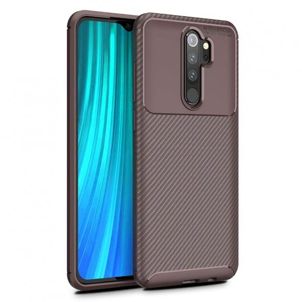 Teleplus Xiaomi Redmi Note 8 Pro Kılıf Negro Karbon Silikon  + Nano Ekran Koruyucu - 5