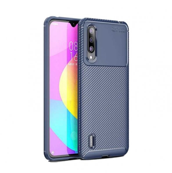 Teleplus Xiaomi Mi9 Lite Kılıf Negro Karbon Desenli Silikon - 3