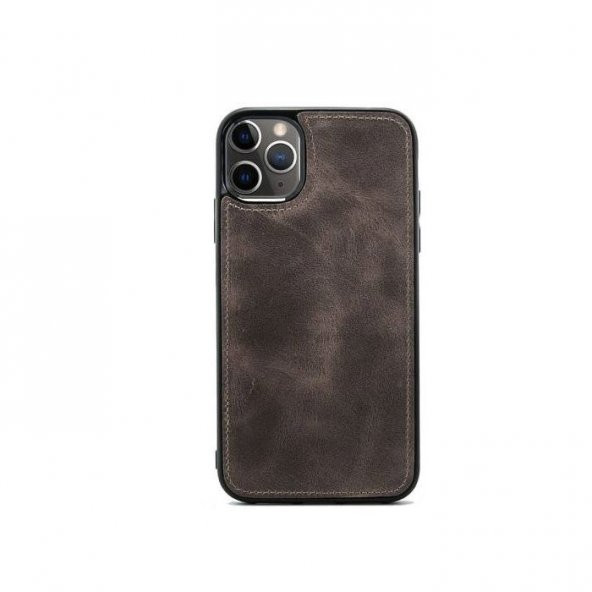 Teleplus iPhone 11 Pro Kılıf Mıknatıslı Deri Silikon - 7