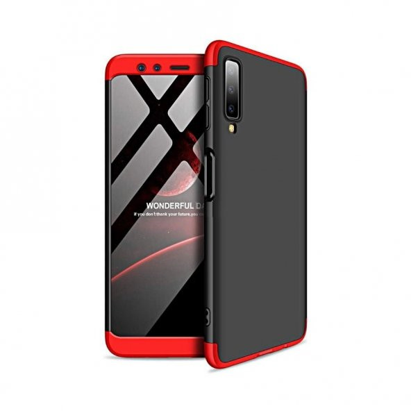 Teleplus Samsung Galaxy A30s Kılıf 360 Full Koruma Sert Kapak - 3