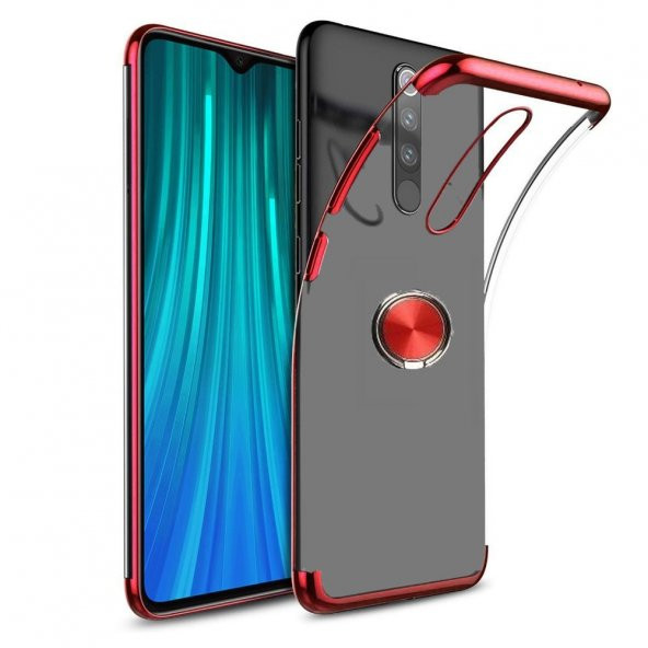 Teleplus Xiaomi Redmi 8 Kılıf Lüks Lazer Yüzüklü Silikon - 3