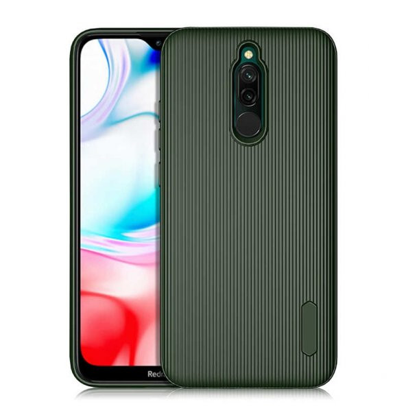 Teleplus Xiaomi Redmi 8 Kılıf Tio Line Silikon  + Nano Ekran Koruyucu - 5