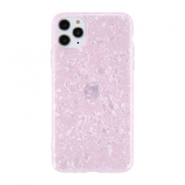 Teleplus iPhone 11 Pro Max Kılıf Mesa Marbel Desenli Silikon - 2