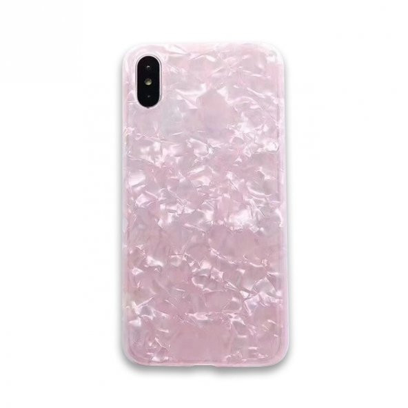 Teleplus iPhone XR Kılıf Mesa Marbel Desenli Silikon - 2