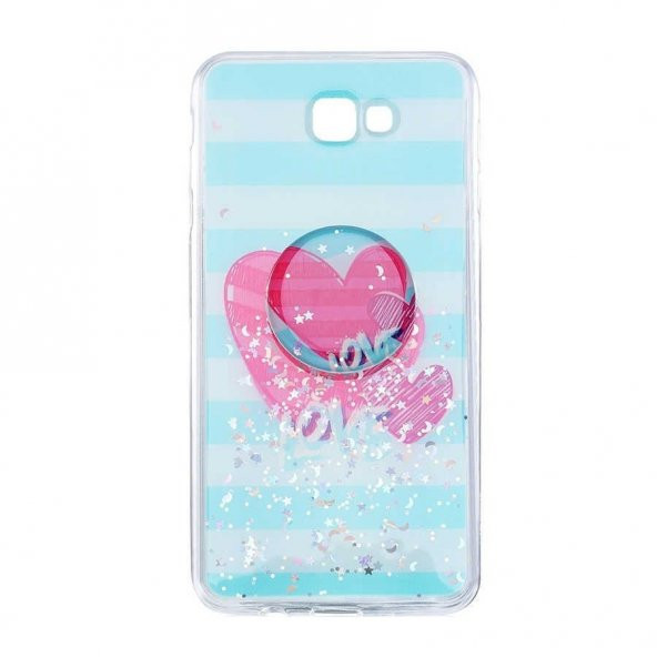 Samsung Galaxy J7 Prime Kılıf Vale Candy Pop Soketli Silikon + Nano Ekran Koruyucu - 4