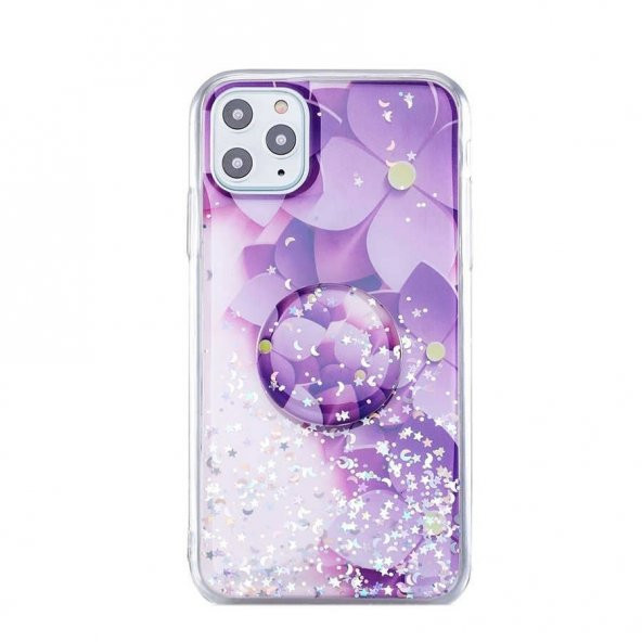 iPhone 11 Kılıf Vale Candy Pop Soketli Silikon + Nano Ekran Koruyucu - 5