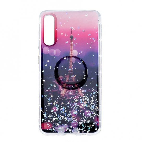 Samsung Galaxy A70 Kılıf Vale Candy Pop Soketli Silikon + Nano Ekran Koruyucu - 3