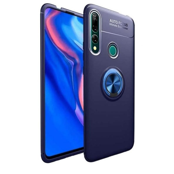 Teleplus Honor 9X Kılıf Ravel Yüzüklü Silikon  + Nano Ekran Koruyucu - 11