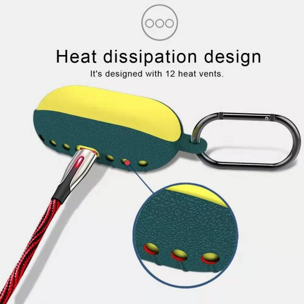 Teleplus Samsung Galaxy Buds Kılıf Kaymaz Mat Silikon - 12