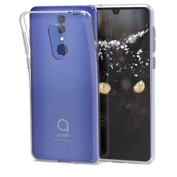 Teleplus Alcatel 3 2019 Kılıf Tpu Silikon