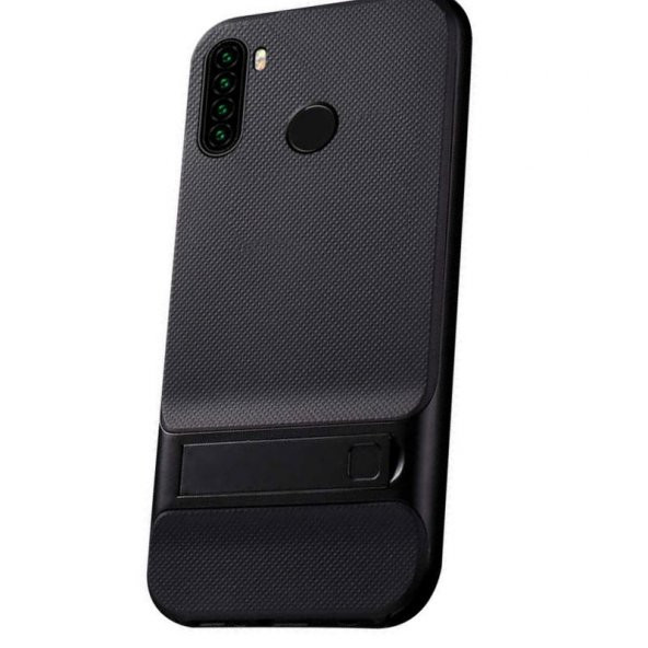 Teleplus Xiaomi Redmi Note 8 Kılıf Standlı Hybrid Silikon