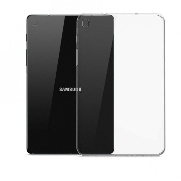 Teleplus Samsung Galaxy Tab A 8.0 (2019) T290 Kılıf Tpu Soft Silikon  + Nano Ekran Koruyucu