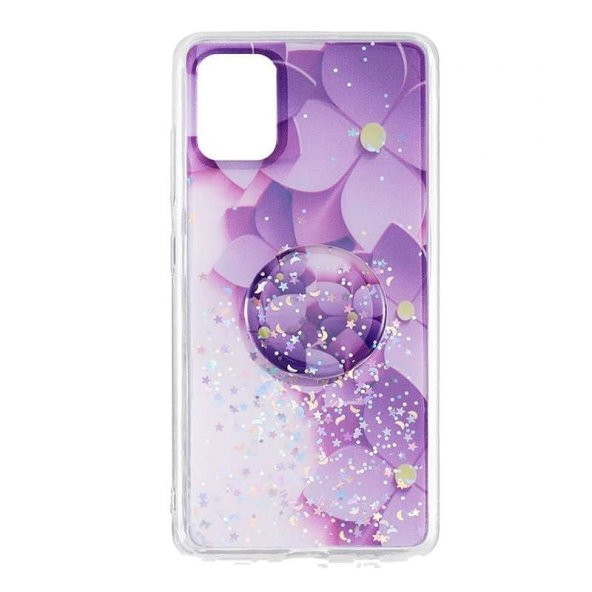 Samsung Galaxy A91 Kılıf Vale Candy Pop Soketli Silikon + Nano Ekran Koruyucu - 5