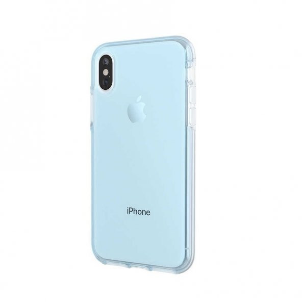 iPhone XS Max Kılıf Ice Cube Hibrit Sert Silikon - 2