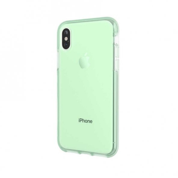 iPhone XS Max Kılıf Ice Cube Hibrit Sert Silikon - 3