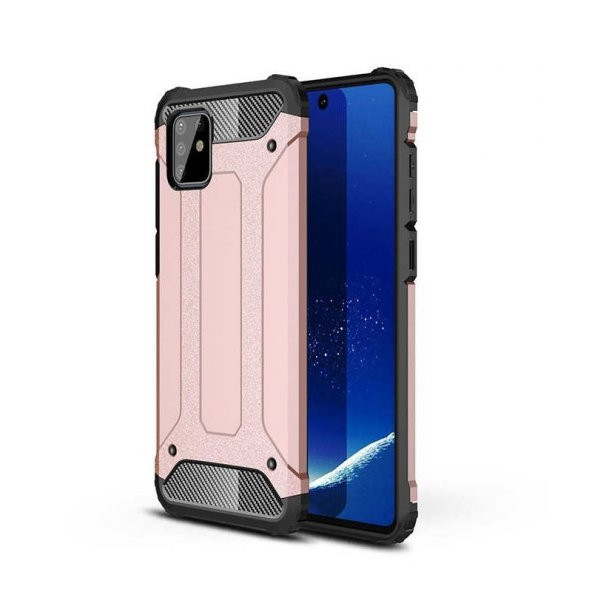 Teleplus Samsung Galaxy S10 Lite Kılıf Armor Tank Kapak  + Tam Kapatan Ekran Koruyucu - 5