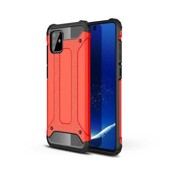 Teleplus Samsung Galaxy S10 Lite Kılıf Armor Tank Kapak  + Tam Kapatan Ekran Koruyucu - 7