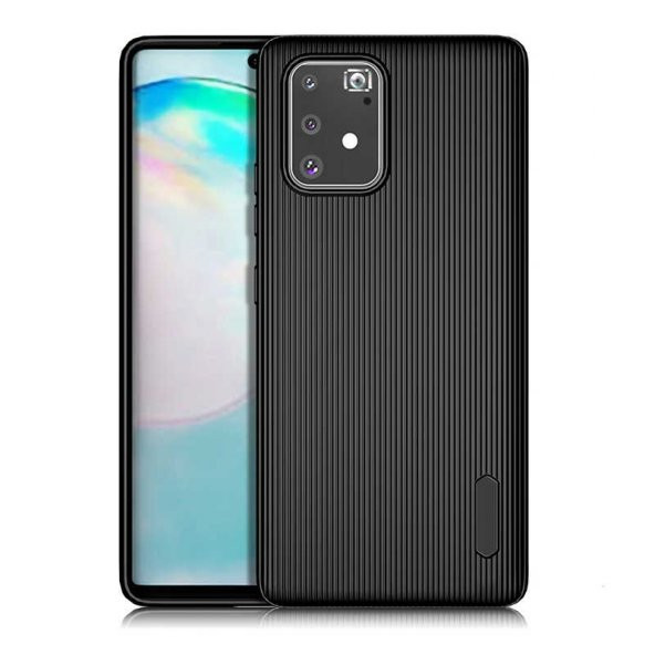 Teleplus Samsung Galaxy A91 Kılıf Tio Silikon - 1