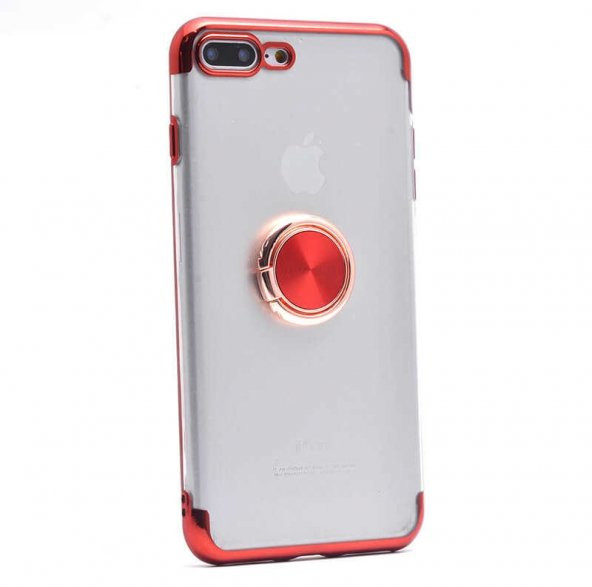 Teleplus iPhone 8 Plus Kılıf Lazer Yüzüklü Silikon - 4