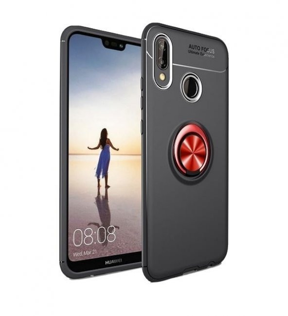 Teleplus Huawei Y6s 2019 Ravel Yüzüklü Silikon Kılıf  + Nano Ekran Koruyucu - 3