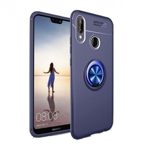 Teleplus Huawei Y6s 2019 Ravel Yüzüklü Silikon Kılıf  + Nano Ekran Koruyucu - 7