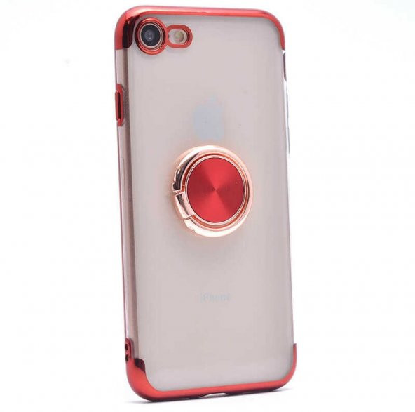 Teleplus iPhone 8 Kılıf Lazer Yuzuklu Silikon  + Nano Ekran Koruyucu - 7
