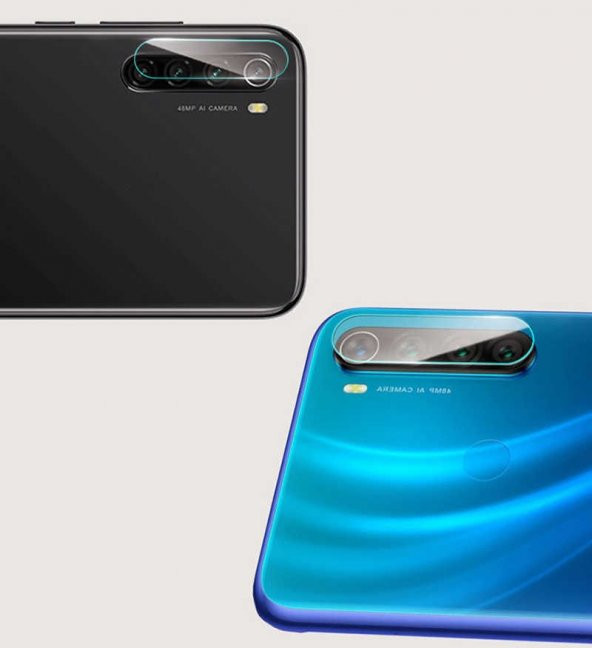 Teleplus Xiaomi Redmi Note 8 Nano Kamera Camı Koruyucu - 2