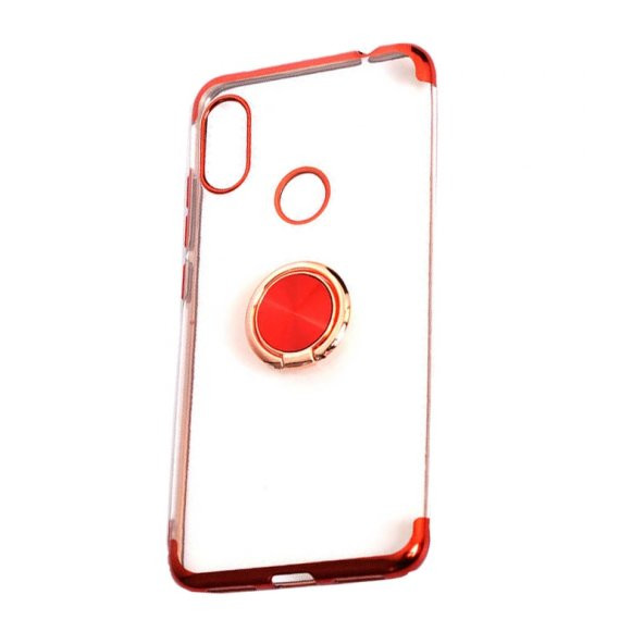 Teleplus Xiaomi Redmi Note 5 Pro Kılıf Lazer Yüzüklü Silikon  + Nano Ekran Koruyucu - 7