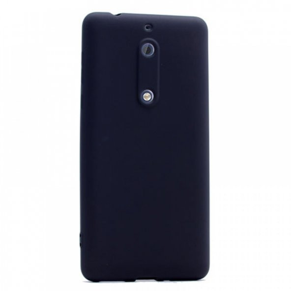 Teleplus Nokia 5 Pro Kılıf Mat Silikon  + Nano Ekran Koruyucu