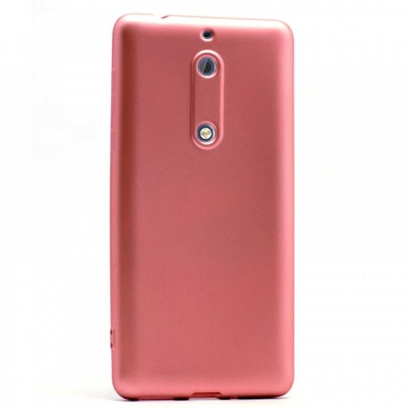 Teleplus Nokia 5 Pro Kılıf Mat Silikon  + Nano Ekran Koruyucu - 5