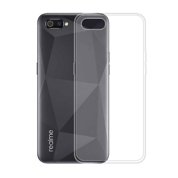 Teleplus Realme C2 Kılıf Lüks Silikon - 1