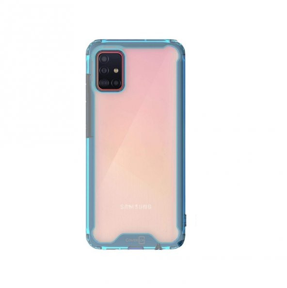 Teleplus Samsung Galaxy A51 Kılıf Renkli Darbe Korumalı Silikon - 3