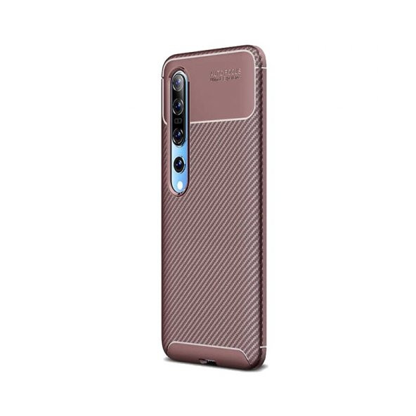 Teleplus Xiaomi Mi 10 Kılıf Ultra Soft Negro Karbon Silikon  + Tam Kapatan Ekran Koruyucu - 5