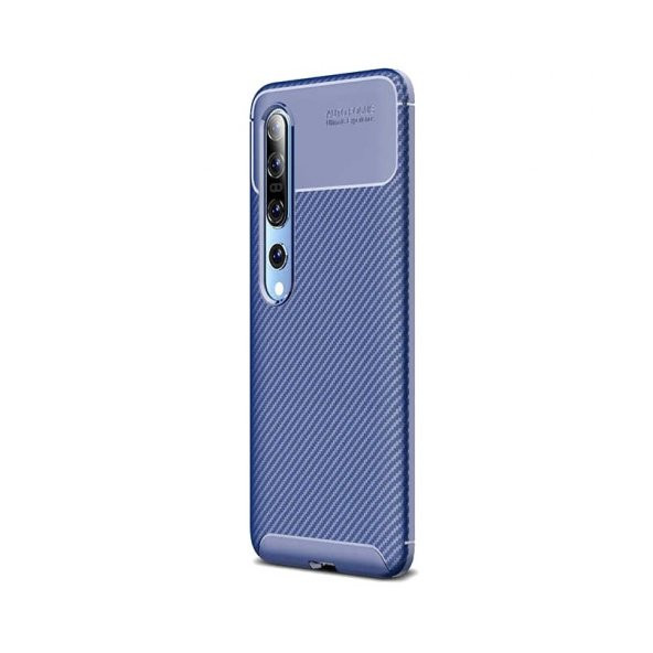 Teleplus Xiaomi Mi 10 Kılıf Ultra Soft Negro Karbon Silikon  + Tam Kapatan Ekran Koruyucu - 9