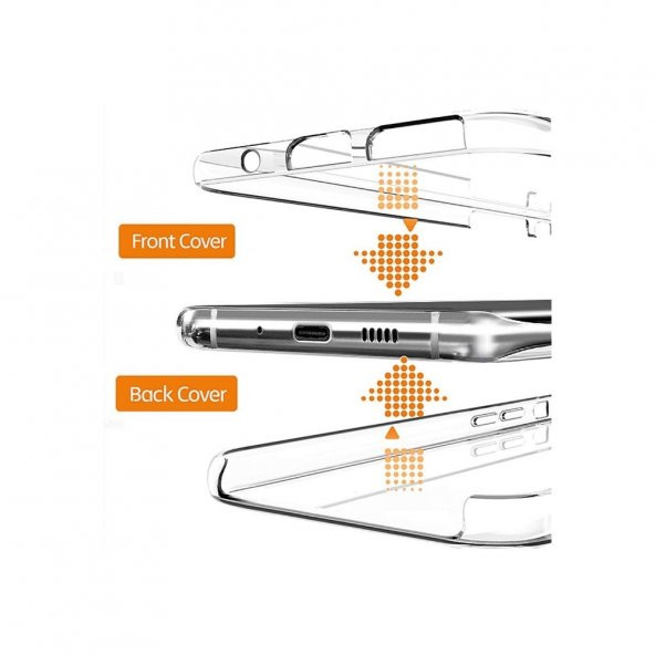 Teleplus Samsung Galaxy S20 Kılıf 360 Ön Arka Silikon - 2